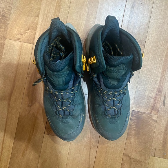 Hoka Kaha 2 have been worn one time hiking and about 20 miles on them. - Picture 2 of 4